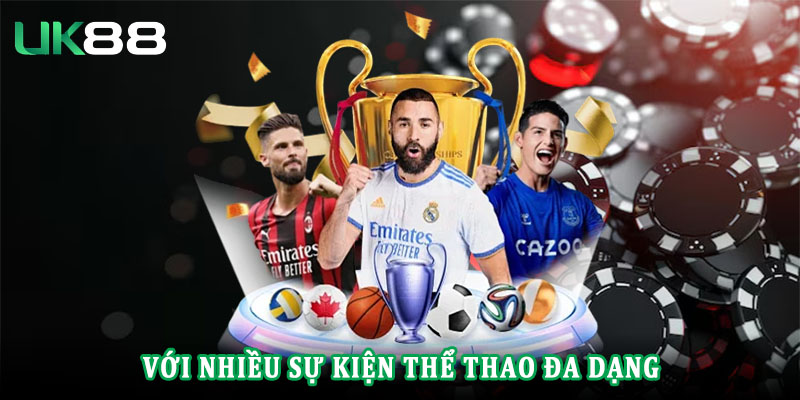 Những sự kiện thể thao đáng chú ý và tỷ lệ cược hấp dẫn